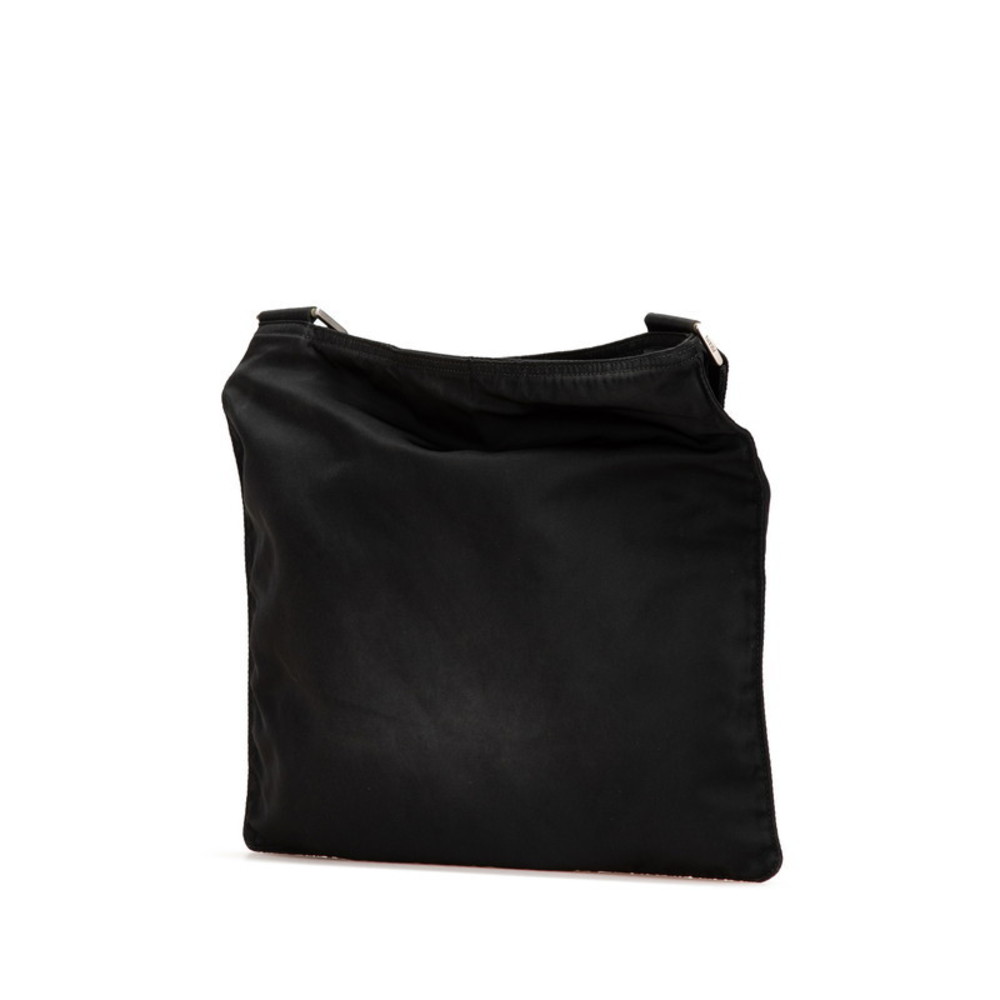Prada Black Nylon Triangular Crossbody - image 1